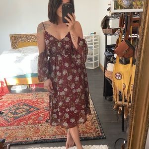 ✨SOLD✨ Floral Off Shoulder Dress